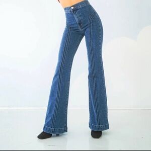 Revice Denim Roller Girl Flares size 27